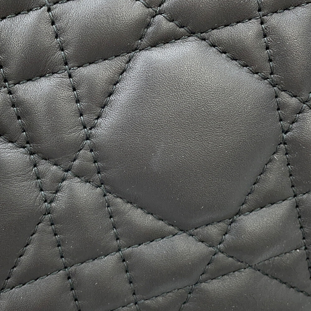 Dior Cannage Black Christian Macro Toujours Handbag Bag - Picture 7 of 12